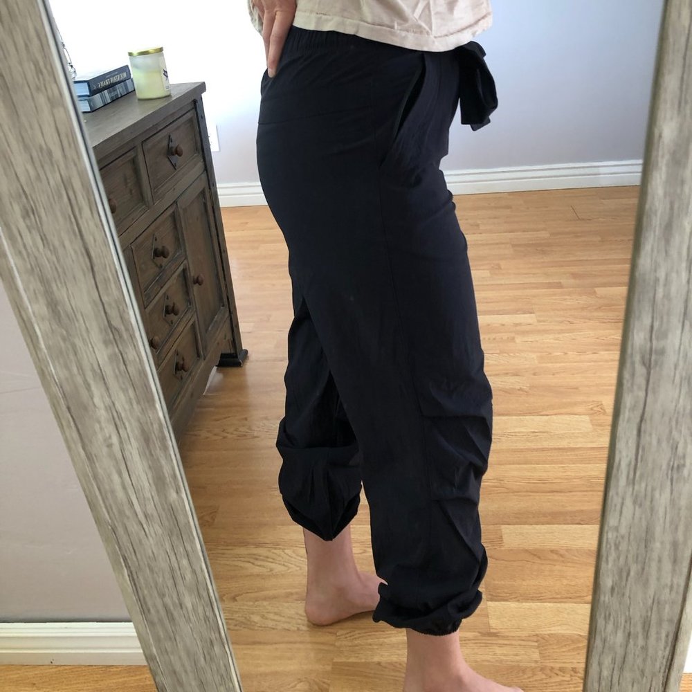 Paskho Serene - Ultra comfortable pants in black neuro, size small